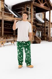 Men's fleece sleep pants