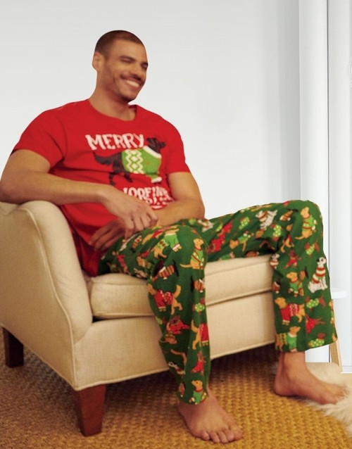 Mens holiday pajama pants