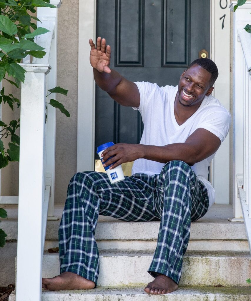 Mens 100% cotton pajama bottoms