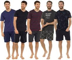 Mens Jersey Pyjama Shorts